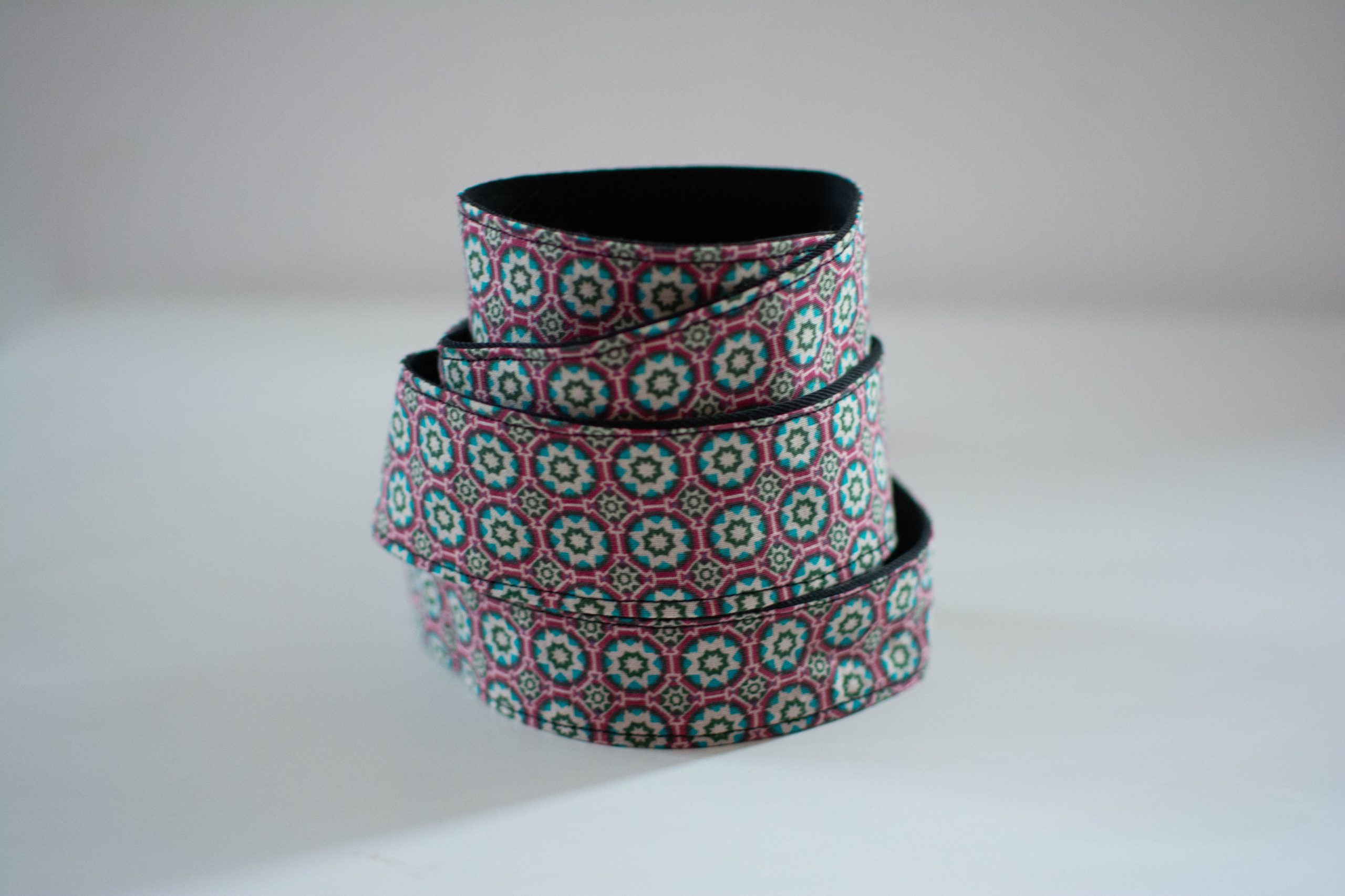 Ceinture Obi – Motifs géométriques – Pièce artisanale – Image 4